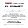 Motul Araba Şampuanı- Car Body Shampoo