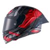 NEXX X.R3R SWIRL KARBON KIRMIZI KASK