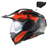NEXX X.WED 3 FURKA KARBON TURUNCU-GRİ KASK