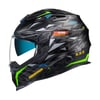 NEXX X.WST 2 ROCKCITY MAT SİYAH-NEON SARI KASK
