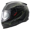 NEXX Y.100 B-SIDE MAT SİYAH-YEŞİL KASK