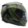 NEXX Y.100 B-SIDE MAT SİYAH-YEŞİL KASK