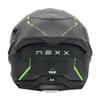 NEXX Y.100R REACT MAT GRİ-YEŞİL KASK