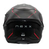 NEXX Y.100R REACT MAT SİYAH-KIRMIZI KASK