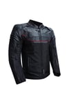 PROSEV FALCON 4 MEVSİM SİYAH DERİ MOTOSİKLET MONT