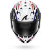 SHARK SKWAL CUP SPEED FANCY BEYAZ SİYAH TURUNCU KAPALI KASK