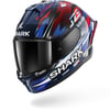 SHARK SKWAL CUP ZARCO FRENCH GP BLUE CHROME RED