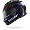 SHARK SKWAL İ3 LIGHT BLUR SİYAH KIRMIZI MAVİ KAPALI KASK