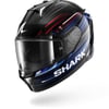 SHARK SKWAL İ3 LIGHT BLUR SİYAH KIRMIZI MAVİ KAPALI KASK