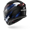 SHARK SKWAL İ3 LIGHT BLUR SİYAH KIRMIZI MAVİ KAPALI KASK