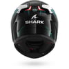 SHARK SKWAL İ3 LIGHT BLUR SİYAH MAVİ YEŞİL KAPALI KASK