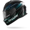 SHARK SKWAL İ3 LIGHT BLUR SİYAH MAVİ YEŞİL KAPALI KASK