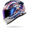 SHARK SKWAL i3 REPLICA ZARCO GP DE FRANCE BEYAZ MOR MAVİ KAPALI KASK