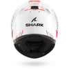 SHARK SKWAL İ3 SPEED TECH BEYAZ KIRMIZI SİYAH KAPALI KASK