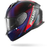 SHARK SKWAL İ3 SPEED TECH MAT SİYAH KIRMIZI MAVİ KAPALI KASK