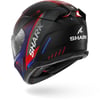 SHARK SKWAL İ3 SPEED TECH MAT SİYAH KIRMIZI MAVİ KAPALI KASK