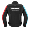 SPIDI MOTOJOY TEKSTİL CEKET SİYAH MAVİ KIRMIZI
