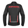 SPIDI RACE WARRIOR 2 NET LADY YAZLIK CEKET SİYAH KIRMIZI