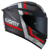 SUOMY TRACK-1 KASK NINETY SEVEN GUN METAL-RED