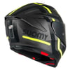 SUOMY TRACK-1 KASK NINETY SEVEN GUN METAL-YELLOW