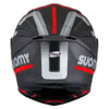 SUOMY TRACK-1 KASK NINETY SEVEN GUN METAL-RED