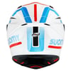 SUOMY TRACK-1 KASK NINETY SEVEN WHITE-RED