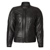 VEXO MOTO SİYAH DERİ KADIN MONT