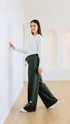 Kadın Mevsimlik Salaş Geniş Rahat Paça Yan Cepli Eşofman Altı