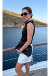 Düğme detaylı yelek bluz