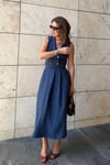 Tencel kumaş A kesim etek - yelek takım