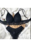 Kadın 3'lü İç Giyim Seti | 3 Bralet Külot Takımı