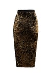 Gold Sequin Skirt