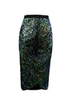 Green Sequin Skirt