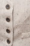 Sequin Fabric Vest