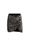 Silver Mini Skirt
