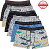 BOXXO DESENLİ LİKRALI ERKEK ÇOCUK BOXER