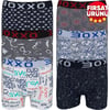BOXXO TEKLİ PAKET DESENLİ LİKRALI ERKEK BOXER