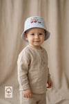 - %100 Pamuk Ayarlanabilir Bebek Şapkası (2-4 Yaş)