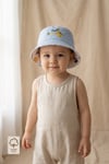 - %100 Pamuk Ayarlanabilir Bebek Şapkası (2-4 Yaş)