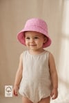 - %100 Pamuk Ayarlanabilir Bebek Şapkası (2-4 Yaş)