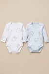 - %100 Pamuk Kuzulu Uzun Kollu Body Set