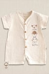 - %100 Pamuk Müslin Bebek Tulum