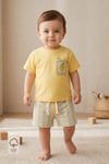 - Bebek & Çocuk Şortlu Takım | Limon Baskılı