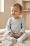 - Jakarlı Patikli Bebek Tulum