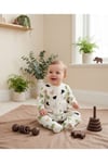 - Patikli Bebek Tulumu | Armut Motifli