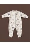 - Patikli Bebek Tulumu | Fil Motifli