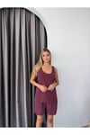 Kadın Modal Süprem Şort ve Atlet Takım