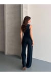 Modal Pike Büzgülü İnce Pantolon Ve T-Shirt Takım
