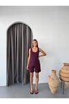 Modal Pike İnce Şort Ve Atlet Takım
