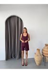 Modal Pike İnce Şort Ve Atlet Takım